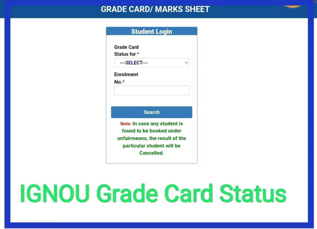 IGNOU December 2024 Result Out: Check Grade Card, Assignment Status